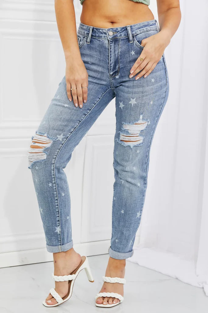 CURVY DENIM: BOYFRIEND