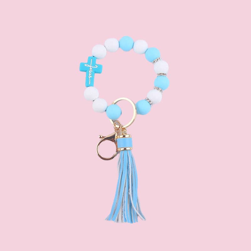 Cross Keychain