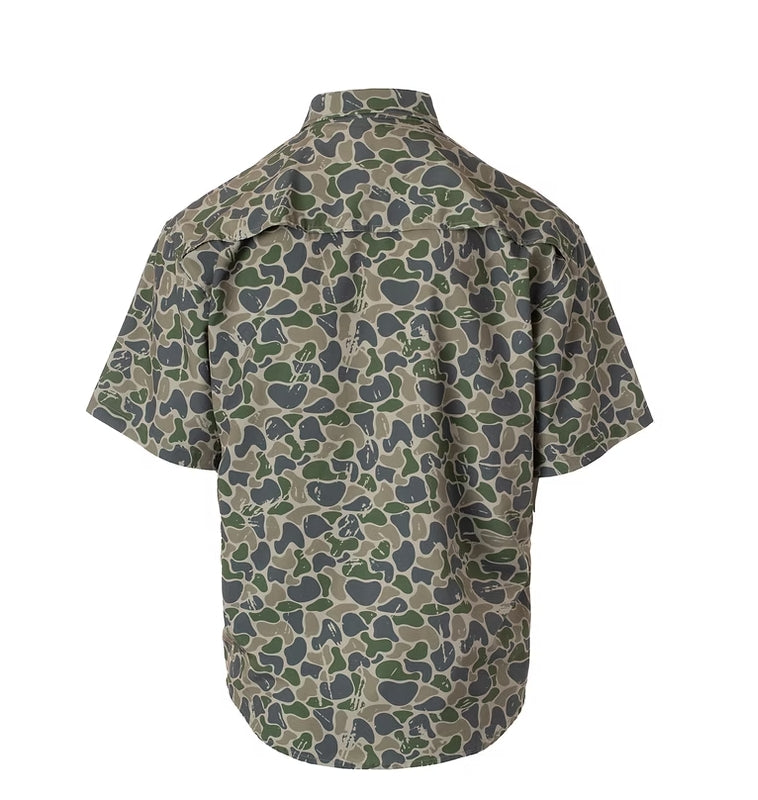 634 BACKWOODS CAMO BUTTON DOWN