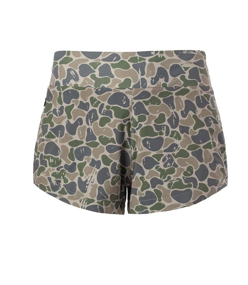 709 YOGA SHORTS - CAMO