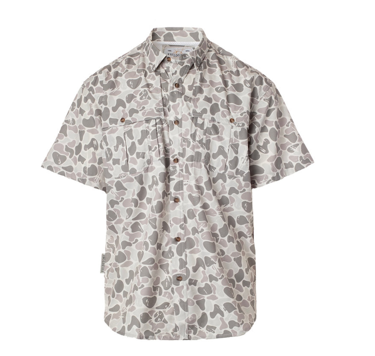698 MARSH CAMO BUTTON DOWN