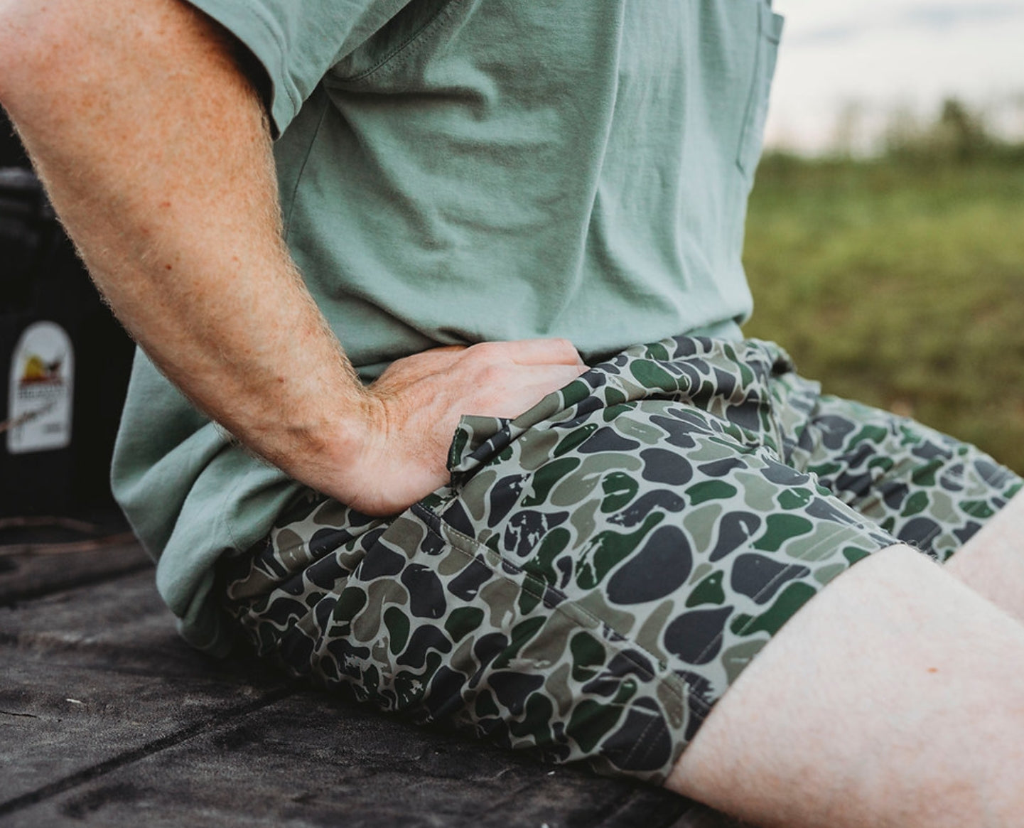 615 BACKWOODS CAMO SHORTS