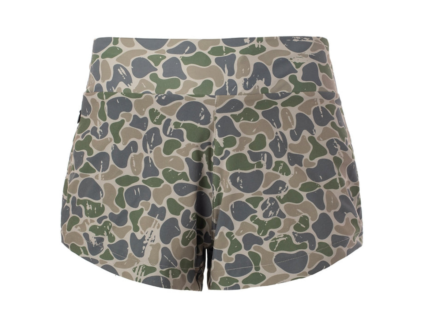 709 WOMENS YOGA SHORTS CAMO