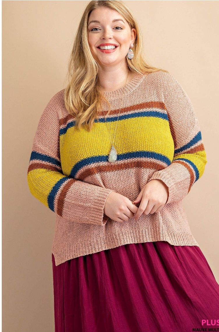 CURVY TOPS: SWEATERS & CARDIGANS