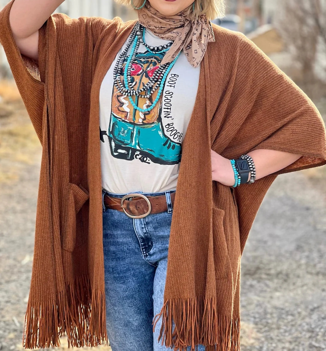 Charlie Fringe Kimono